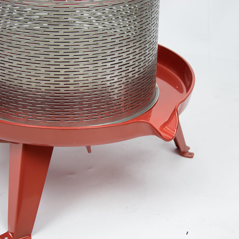 3.69 Gallon T-Bar Honey Press Wax Cappings Press