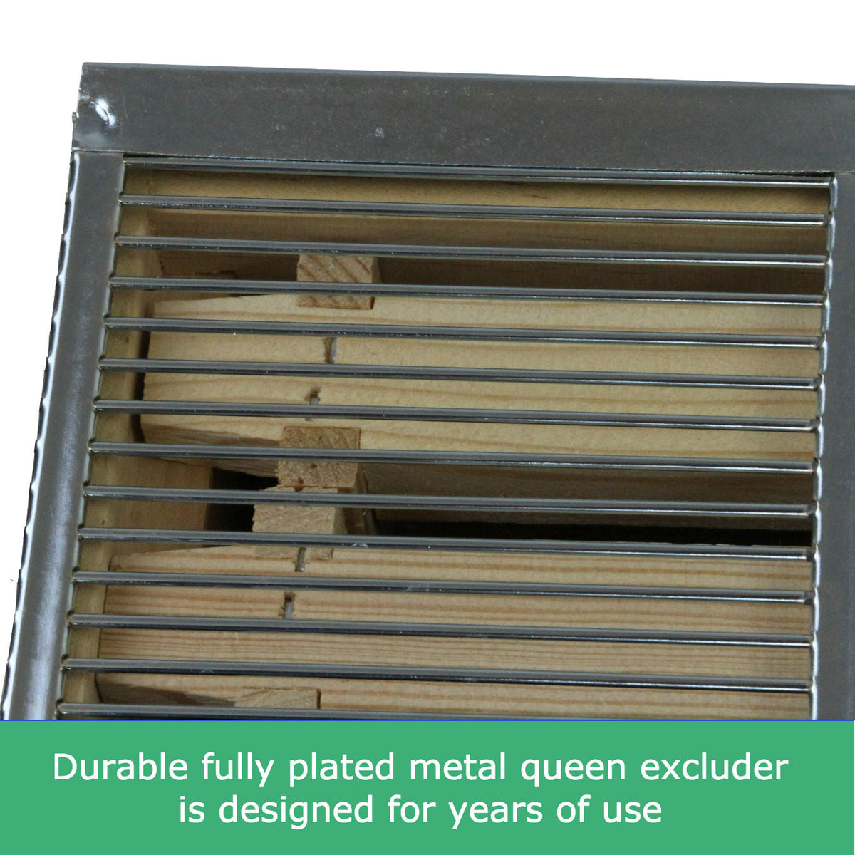 8 Frame Galvanized Metal Queen Excluder