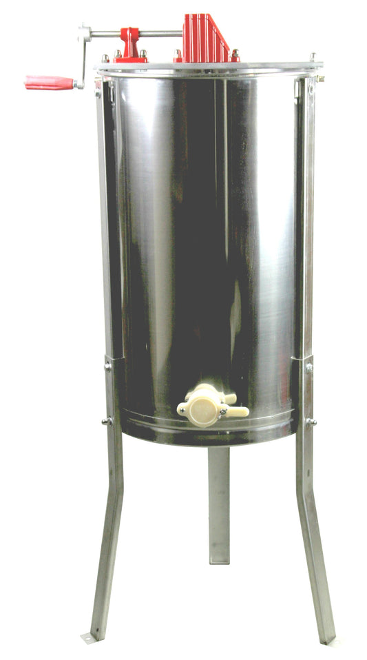 2 Frame Stainless Steel Manual Honey Extractor
