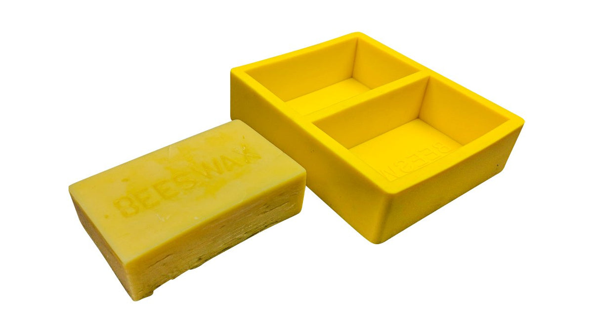 Silicon Beeswax Mold - 2 x 1 lb Cavity