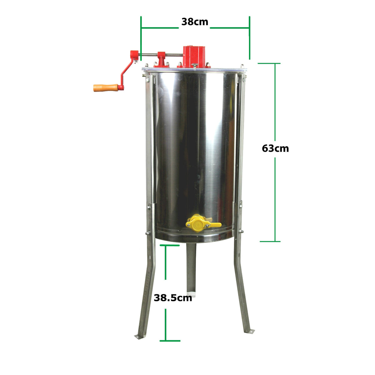 3 Frame Manual Honey Extractor Spinner