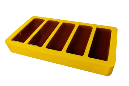 Silicon Beeswax Mold - 5 x 1 Ounce