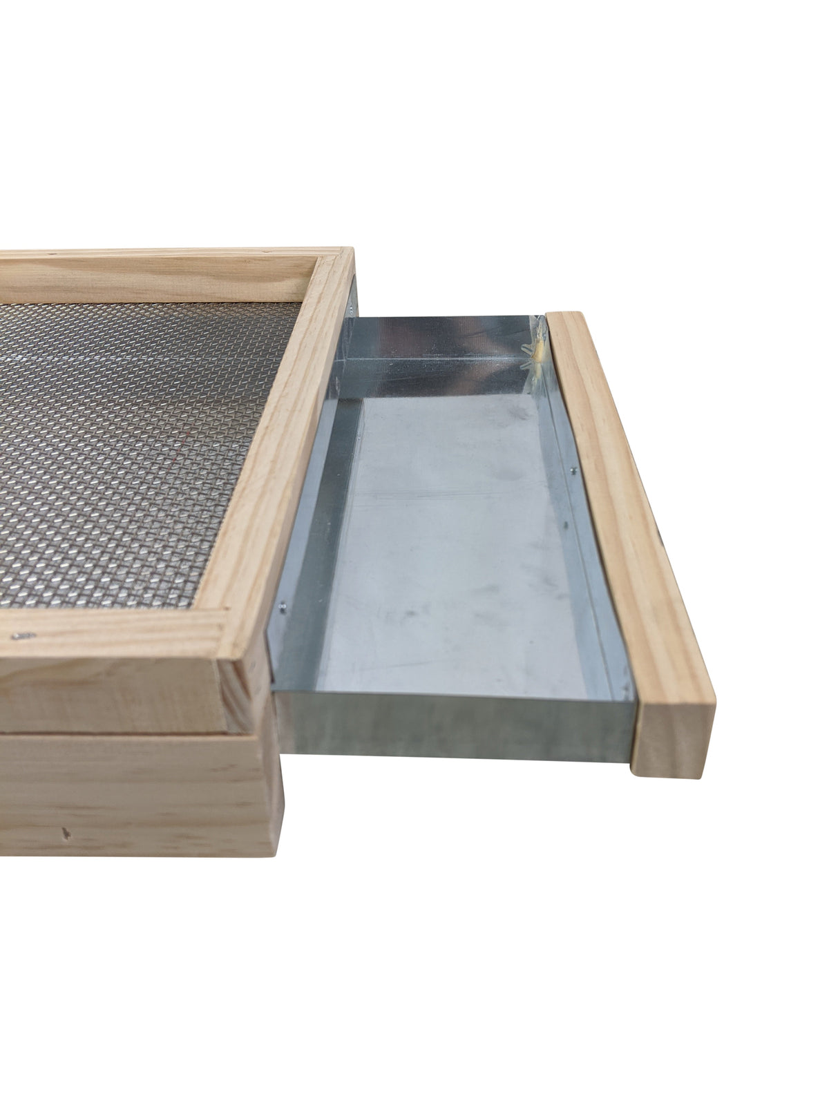 10 Frame Beehive Base - Mesh Vented Bottom Board With Drawer Trap