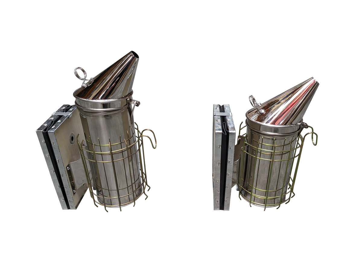 Stainless Steel Smoker With Shield