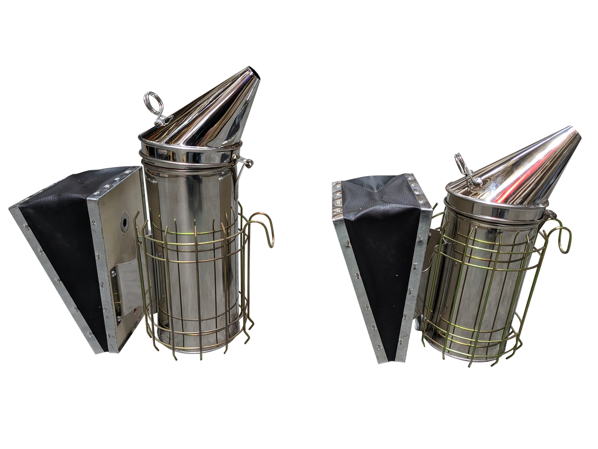 Stainless Steel Smoker With Shield