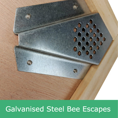 Bee Escape Board - 10 Frame Size - Corner Escapes