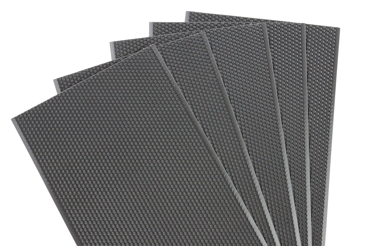 Bulk Buy - 100 x Deep Beekeeping Frames With Black Plastic Foundation