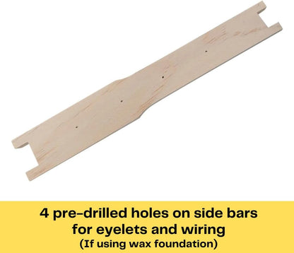 DEEP Size Unassembled Pine Frames - Grooved Top and Bottom Bars