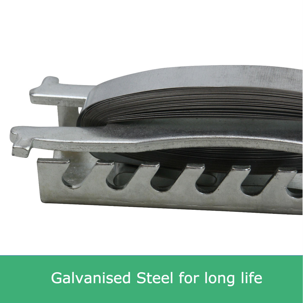 Emlock Beehive Banding Strap | Galvanized, 13 ft Steel Band