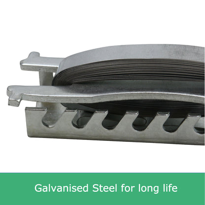 Emlock Beehive Banding Strap | Galvanized, 13 ft Steel Band