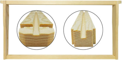 DEEP Size Unassembled Pine Frames - Grooved Top and Bottom Bars