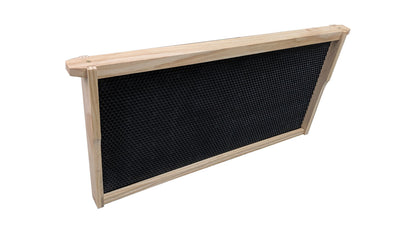 10 Frame Deep Beehive Super/Box Kit Including Frames and Foundation