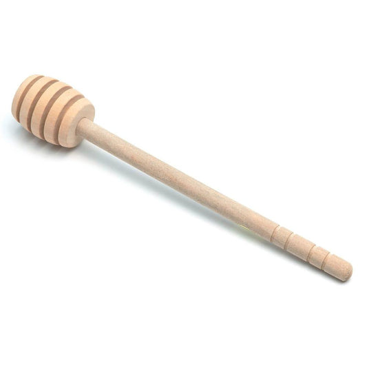 Wooden Honey Twirl Dippers - Large, 6 inch