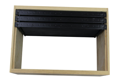 Black Plastic Beehive Frames - Deep Langstroth Frame for Bee Hives