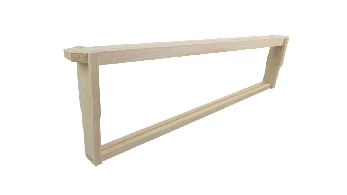 SHALLOW Size Unassembled Pine Frames - Grooved Top and Bottom Bars