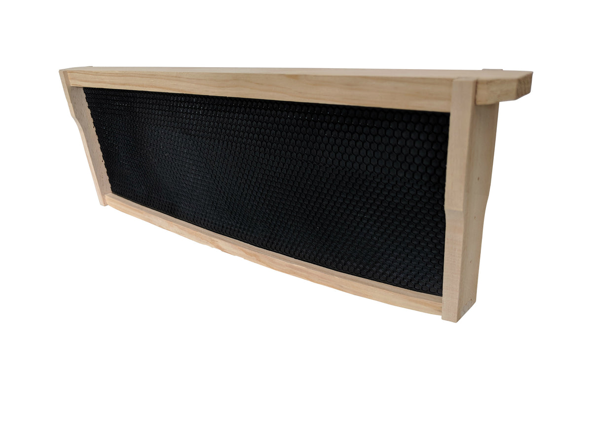 Case of 20 - SHALLOW Size Assembled Pine Frames with Plastic Foundation