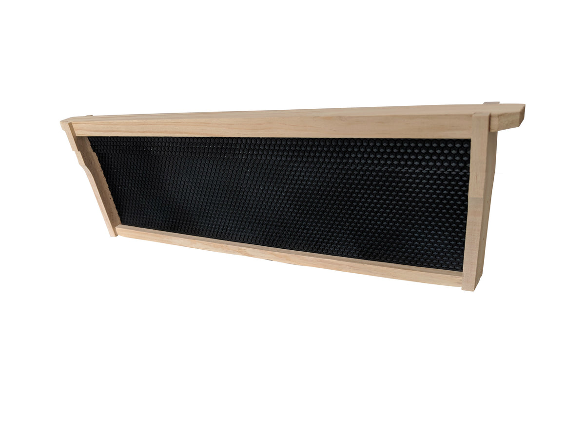 Case of 20 - SHALLOW Size Assembled Pine Frames with Plastic Foundation