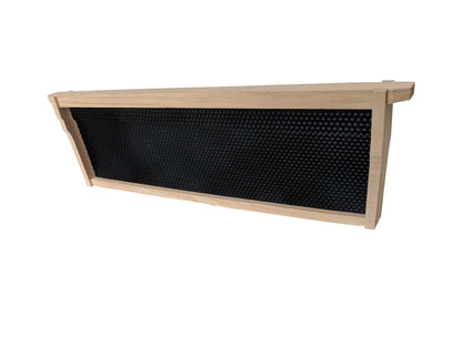 Case of 20 - SHALLOW Size Assembled Pine Frames with Plastic Foundation