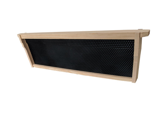 Case of 20 - SHALLOW Size Assembled Pine Frames with Plastic Foundation
