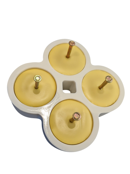 Silicone Tealight Candle Mold - Makes 4 Tea Light Candles