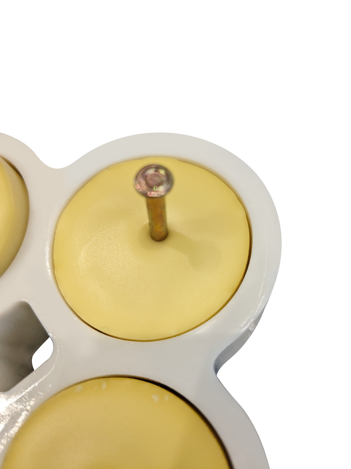 Silicone Tealight Candle Mold - Makes 4 Tea Light Candles