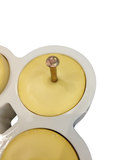 Silicone Tealight Candle Mold - Makes 4 Tea Light Candles