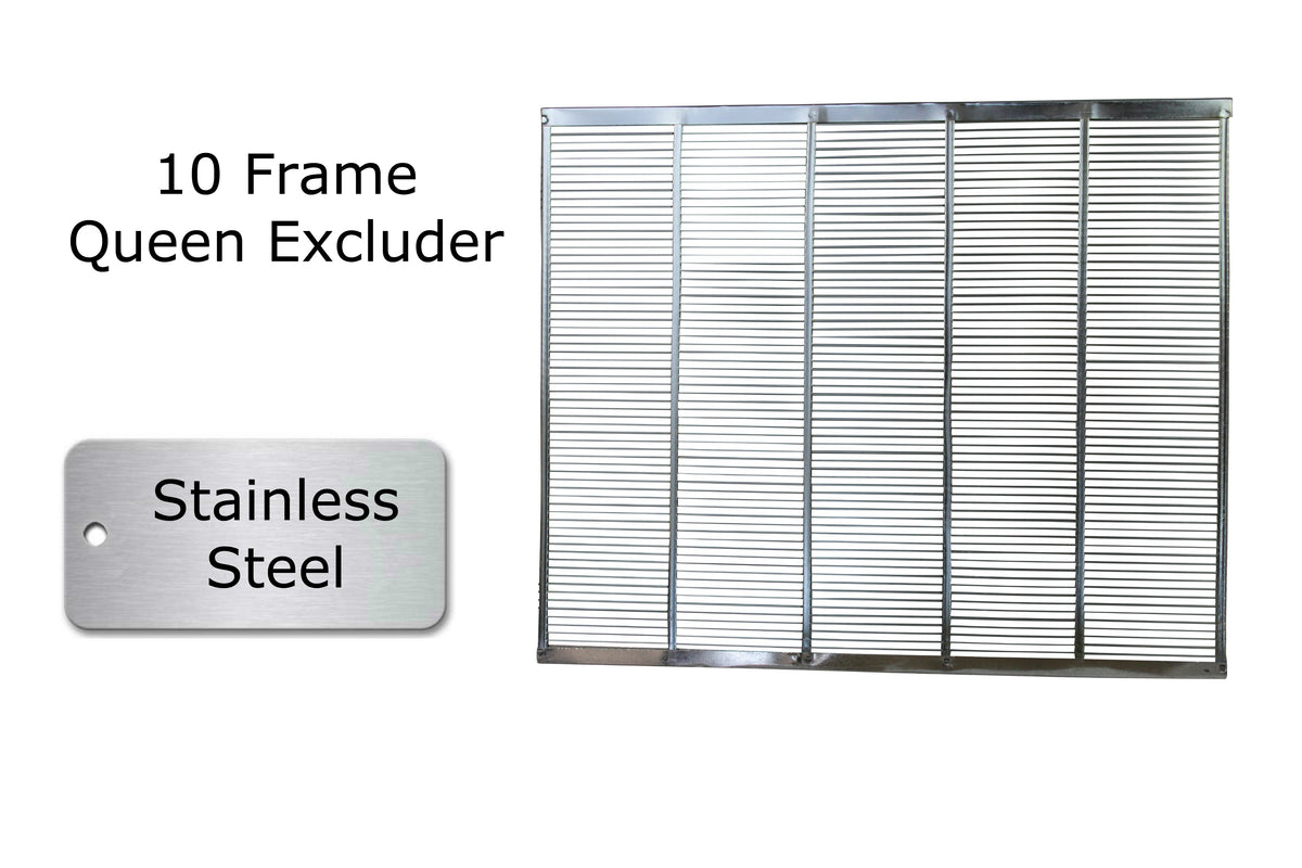10 Frame Stainless Steel Excluder