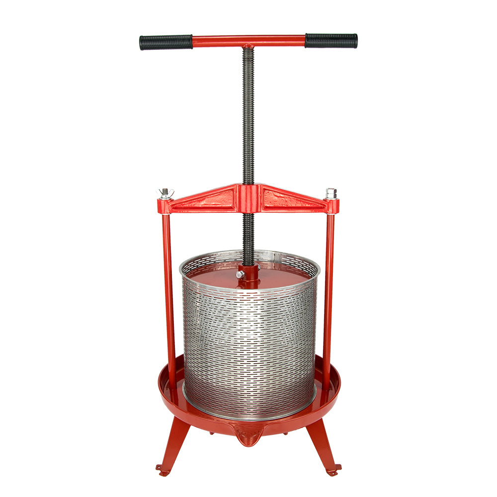 3.69 Gallon T-Bar Honey Press Wax Cappings Press