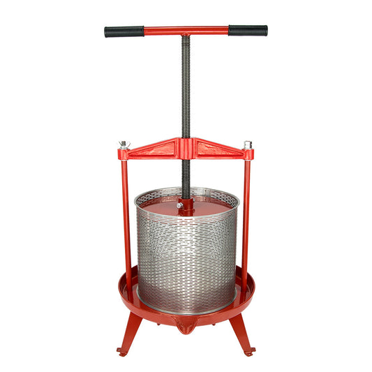 3.69 Gallon T-Bar Honey Press Wax Cappings Press