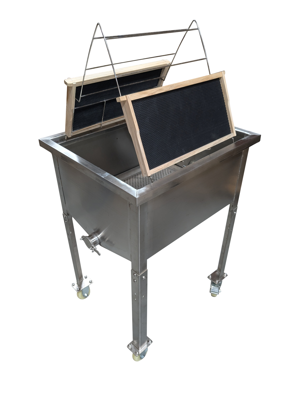 Stainless Steel Uncapping Tray Station