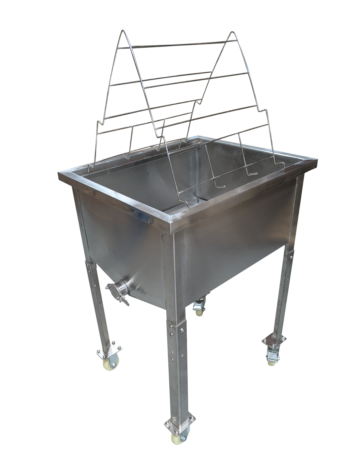 Stainless Steel Uncapping Tray Station