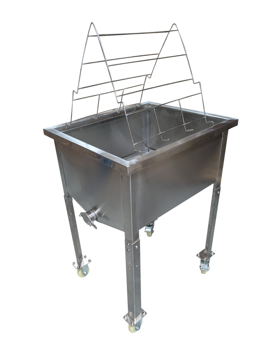 Stainless Steel Uncapping Tray Station