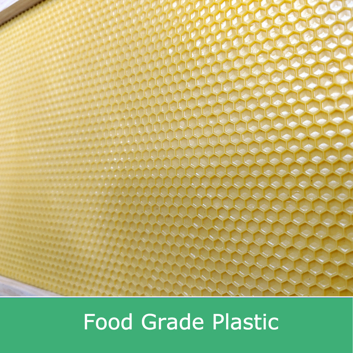 Plastic Beekeeping Foundation - Deep - Yellow or Black