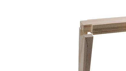 Bulk Buy - 100 Unassembled MEDIUM Wooden Beekeeping Frames - Grooved Top/Bottom Bars