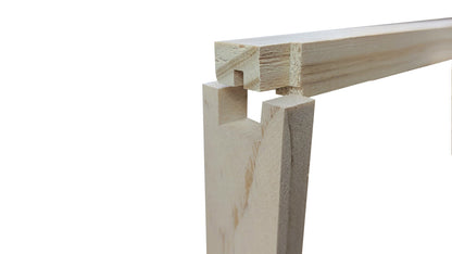 Bulk Buy - 100 x Deep Beekeeping Frames With Yellow Plastic Foundation